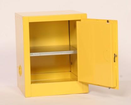 1903 Bench Top Flammable Liquid Safety Cabinet 4 Gal Open