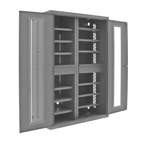 2502CS 12S 95 Secure Charging Cabinet surplusquipment stl.com