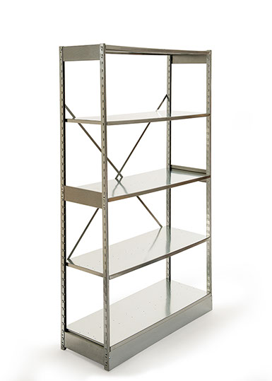 Backroom Shelving Galvanized Steel2
