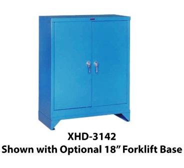 Extra Heavy Duty Storage Cabinets Fork Lift Base