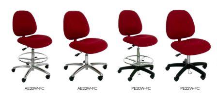 Series 20W High Back Fabric Conductive