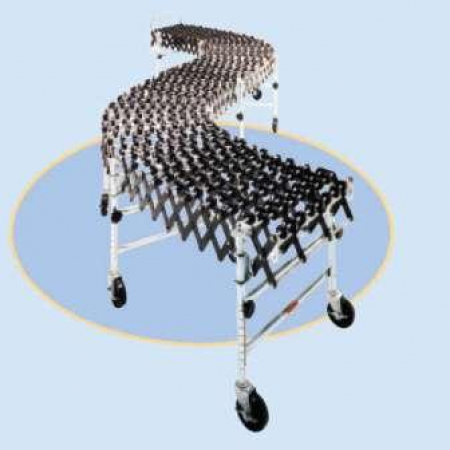 Accordion Skate Wheel Conveyor2