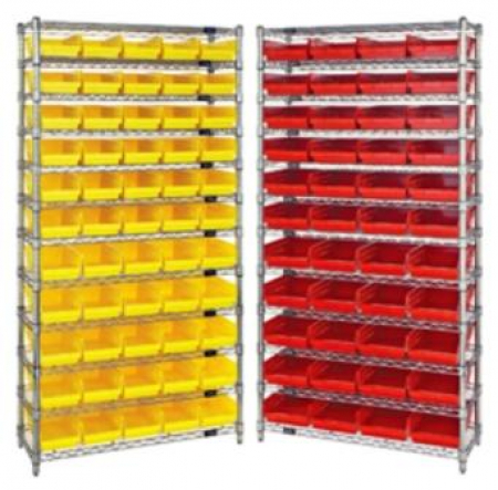 Economy Shelf Bins Wire Shelving