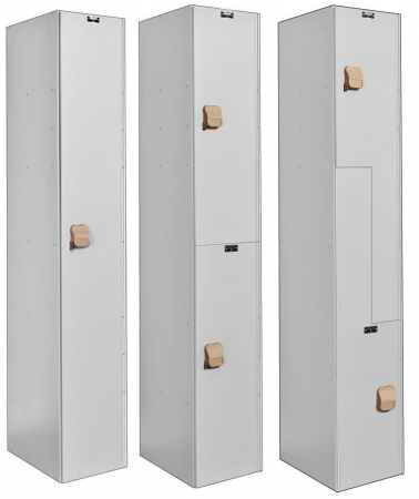 MedSafe Aquamax Antimicrobial HDPE Plastic Lockers