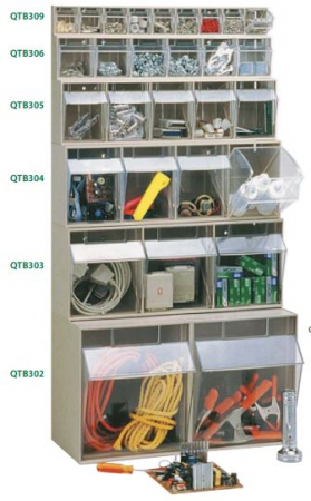QTB Clear Tip Out Bin System