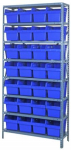 STORE-MAX 8" HIGH SHELF BIN STEEL SHELVING SYSTEM