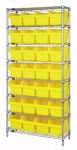 STORE-MAX 8" SHELF BIN WIRE SHELVING SYSTEM