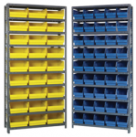 STORE-MORE 6" SHELF BIN STEEL SHELVING SYSTEM